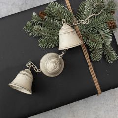 Aged White Hanging Bells