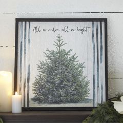 All Is Calm Framed Wall Art