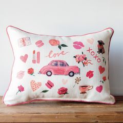 All Things Valentine Rectangle Accent Pillow