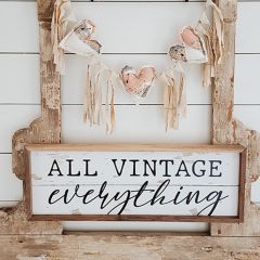 All Vintage Wall Sign