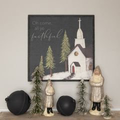 All Ye Faithful Christmas Wall Sign
