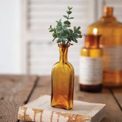 Amber Glass Apothecary Bottle
