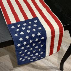 American Flag Table Runner