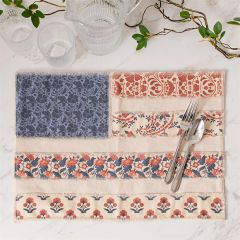 Americana Patchwork Flag Placemat Set of 4