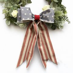Americana Stars And Stripes Bow