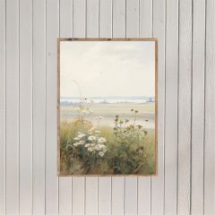 Among The Wildflowers Canvas Print Wall Art
