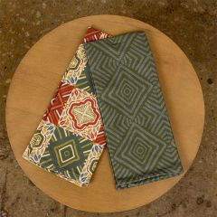 Andean Pattern Tea Towels Set of 2