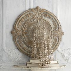Antique Elegance Round Wall Medallion