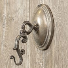 Antique Inspired Metal Wall Hook