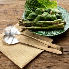 Antique Inspired Stainless Steel Tongs