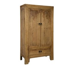 Antique Pine Wood Armoire