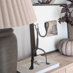 Antique Reproduction Footed Taper Holder