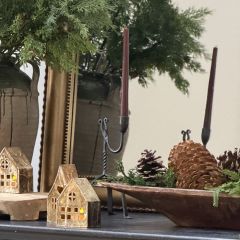 Antique Reproduction Footed Taper Holder