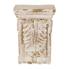 Antiqued Cornice Wall Shelf
