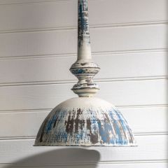 Antiqued Dome Pendant Light