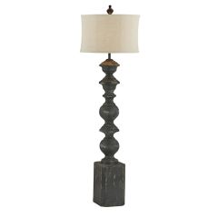 Antiqued Farmhouse Floor Lamp