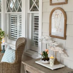 Arch Frame Pressed Florals Wall Art