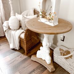 Architectural Ambiance Round Accent Table