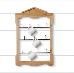 Architectural Frame Hanging Mug Rack