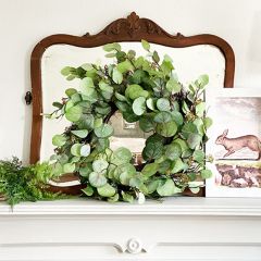 Argyle Apple Eucalyptus Wreath