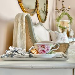 Arthur Court Ornamental Magnolia Serving Tray