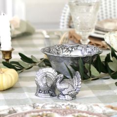 Arthur Court Turkey Salt and Pepper Shaker Set