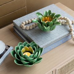 Artichoke Tealight Candle Holder Set of 2