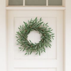 Artificial Olive Wreath