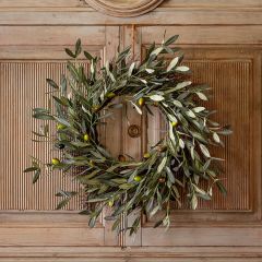 Artificial Olive Wreath