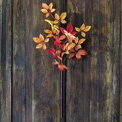 Artificial Virginia Creeper Leaf Spray