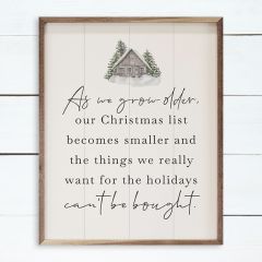 As We Grow Older Wood Wall Art