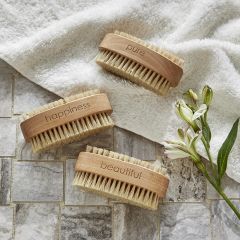 Assorted Nail Exfoliator Brush Set of 3