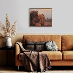 At Her Side By Bonnie Mohr Framed Wall Art
