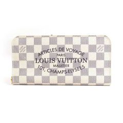 Authentic Louis Vuitton - Damier Azur Insolite Wallet