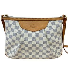 Authentic Louis Vuitton - Damier Azur - Siracusa Crossbody