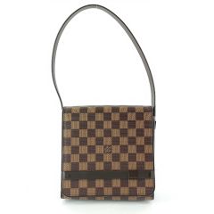 Authentic Louis Vuitton - Damier Ebene - Tribeca Canvas Mini Handbag