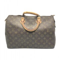 Authentic Louis Vuitton - Speedy 35 - Monogram Canvas Handbag