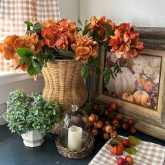 Autumn Accents Decorative Hydrangea Bush