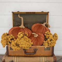 Autumn Accents Fabric Pumpkin