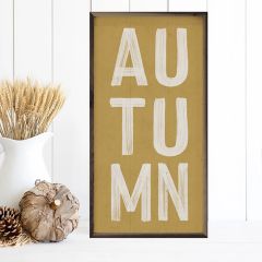 Autumn Gold Framed Wall Art