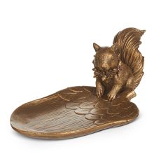 Autumn Harvest Acorn Squirrel Tray