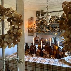 Autumn Harvest Plaid Tablecloth