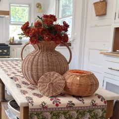 Autumn Hue Faux Strawflower Stem