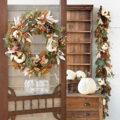 Moonlight Harvest Wreath