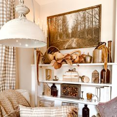 Autumn's Embrace Printed Canvas Wall Art