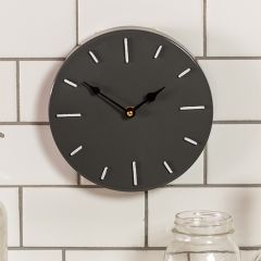 Bold Metal Modern Wall Clock