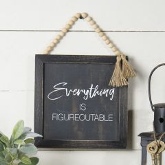 Hanging Inspirational Farmhouse Sign