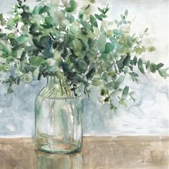 Eucalyptus In A Vase Wall Art