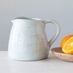 Reactive Glaze Classic Stoneware Pitcher