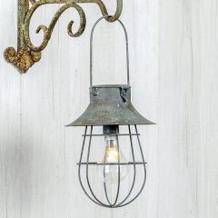 Rustic Metal Hanging Lantern